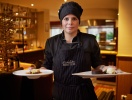 På Das Schokoladenhotel er der mulighed for mange chokoladeoplevelser, også i restauranten!