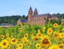 Kloster Abtei ved Rüdesheim er grundlagt til ære for den visionære middelaldermystiker Hildegard af Bingen