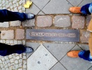 Gedenkstätte Bernauer Strasse är ett viktigt minnesmärke i Berlin som sträcker sig längs den tidigare gränsgatan