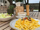 I hotellets restaurant i Burg Schlaining venter hyggelige stunder sammen