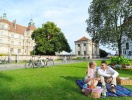 Slotsparken er en smuk oase omkring Schloss Güstrow, og parken er åben for offentligheden hele året rundt
