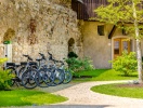 På Schloss Gabelhofen ingår lån av cykel; perfekt om du vill utforska Murtal-dalen på två hjul