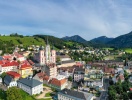Besök Mariazell, en liten stad i Steiermark, pittoreskt belägen i Salzadalen