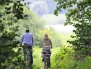 Oplev området fra cyklen, og få frisk vind i ansigtet på turen