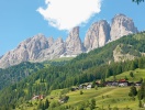 Venetos bagland består af Dolomitterne - den skarptskårne bjergkæde i Alperne