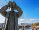 Upplev hamnstaden Vegesack (7 km) med hamnpromenad och museihamn med renoverade träskepp