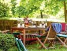 Og ellers indbyder herregårdens parklignende have til masser af afslapning