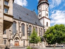 Den smukke Thomaskirke, hvor Johann Sebastian Bach var korleder