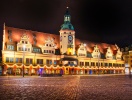 Julemarkedet på den gamle markedsplads i Leipzig ligger blot 2 km fra jeres hotel