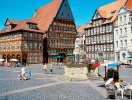 Det siges, at Hildesheim rummer et af verdens smukkeste bindingsværkshuse; Knochenhauer-Amtshaus