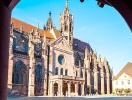 Freiburgs imponerande gotiska domkyrka