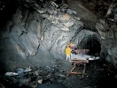 Gå ner under jorden i skiffergruvan och upplev fossil och gruvhistoria på nära håll