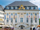 Det historiska gamla rådhuset i Bonn är en populär fotoplats