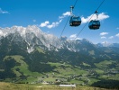 De karakteristiska alptopparna och linbanorna är en del av Salzburgerlands sommarcharm