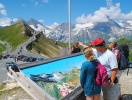 Grossglockner Hochalpenstrasse leder till Österrikes högsta berg