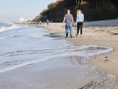 Kyststrækningen ved Rostock og Warnemünde er oplagt til gåture langs vandet
