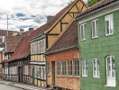 Holbæk är en gammal marknadsstad med många bevarade historiska hus