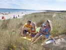 Hotellet ligger i utkanten av Grenaa endast 400 meter från Grenås strand