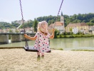 I Passau er I altid nær vandet - her flyder Donau, Ilz og Inn nemlig sammen