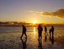 Solnedgang over Vadehavet