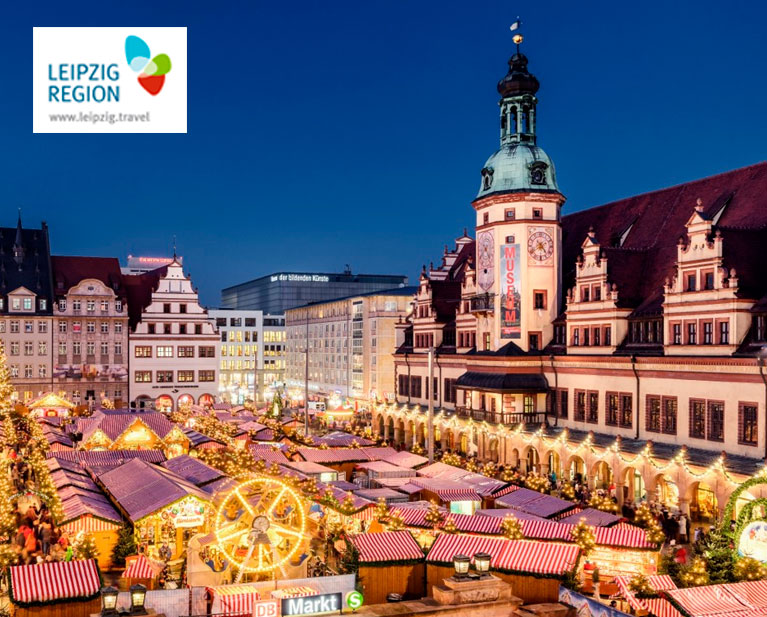 Upplev leipzigs fantastiska julmarknad