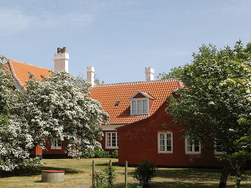 Skagen var på 1900-talet en samlingspunkt för Danmarks stora konstnärer, här Michael och Anna Anchers hem