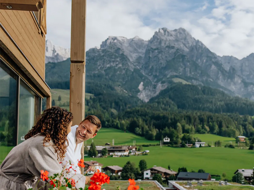 Alle - både voksne og børn - kan se frem til at blive forkælet med masser af luksus på Resort Riederalm