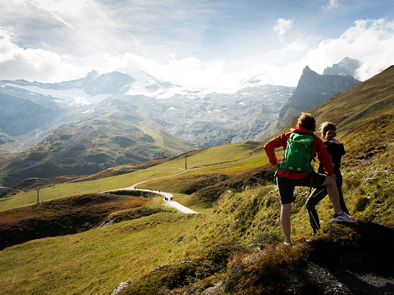 Hintertux-glaciären är en av områdets mest besökta turistattraktioner