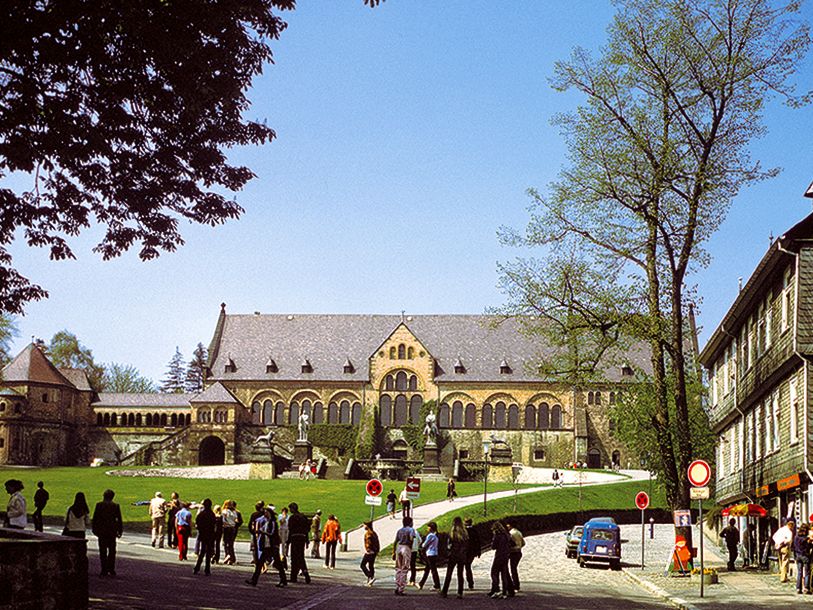 Gå ikke glip af det smukke Kejserpalads i Goslar