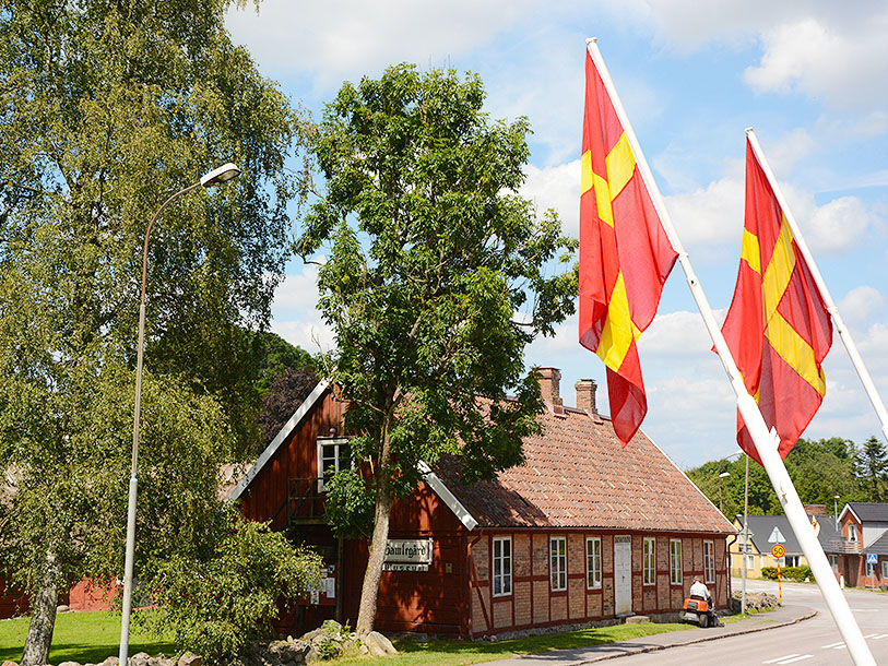 Visste du att Skåne har sin egen flagga?