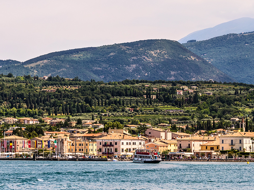 Stranspromenaden i Bardolino
