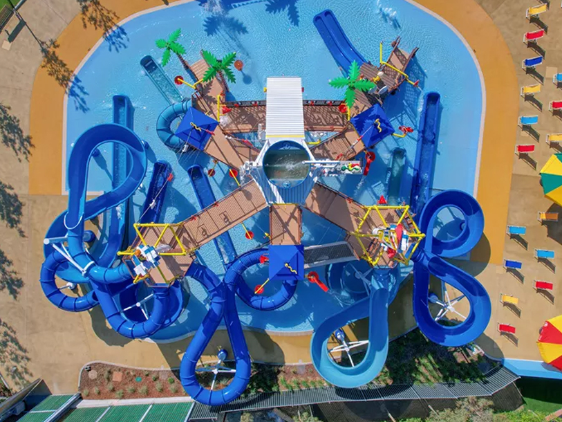 Forlystelsesparken Gardaland i Italien
