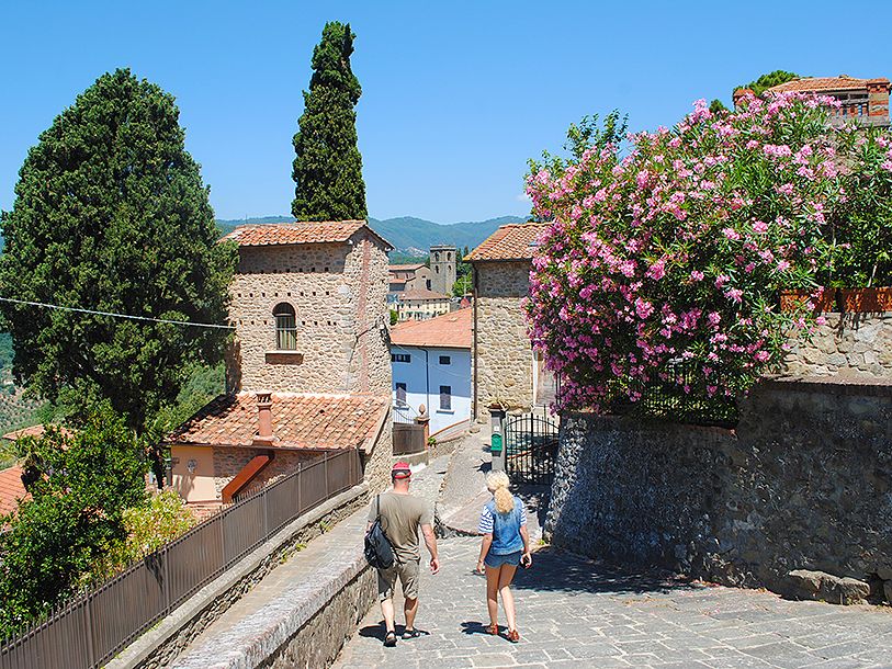 Montecatini Alto bjuder på äkta italienska landsbystämning