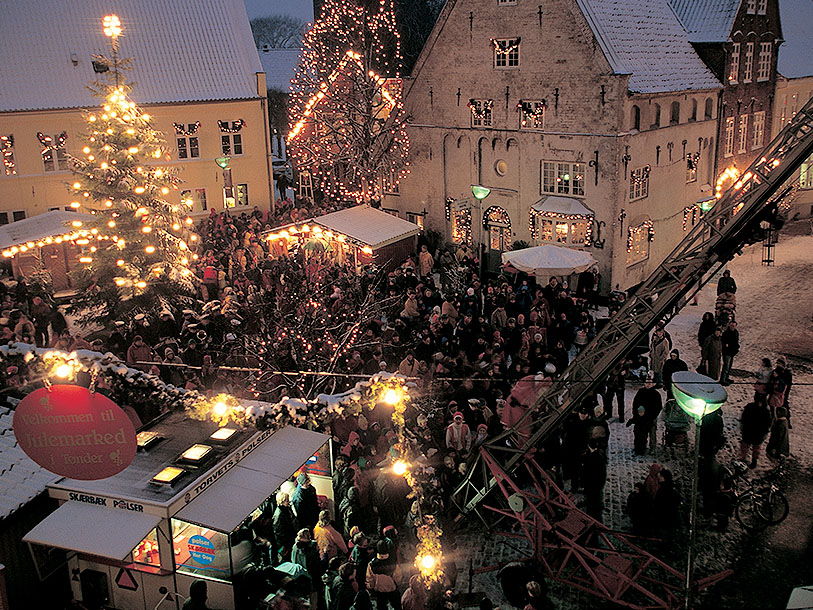 Tønders julemarked er nok Sønderjyllands mest kendte