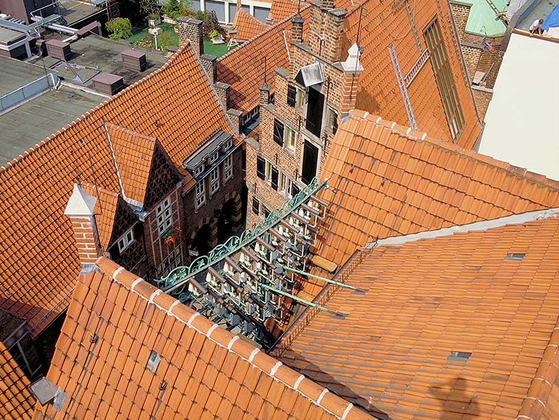 Ljuva toner av porslinsklockor från Bremens klocktorn