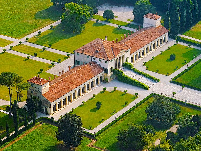 En annan av Palladios pärlor - Villa Emo i Treviso