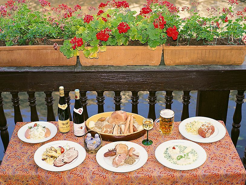 Alsace är också berömd för sin gastronomi!