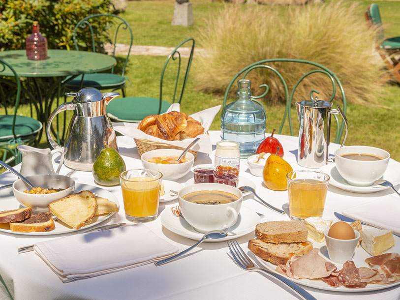 Morgenmaden på Le Manoir du Lys er også et kapitel for sig
