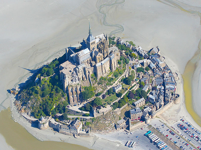 Mont-Saint-Michel - den mytiske klosterø fra vikingetiden