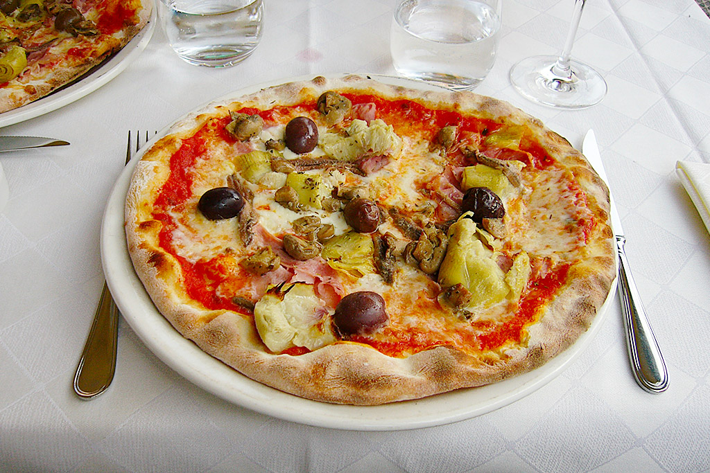 Nyd en ægte italiensk pizza på jeres ferie i Veneto