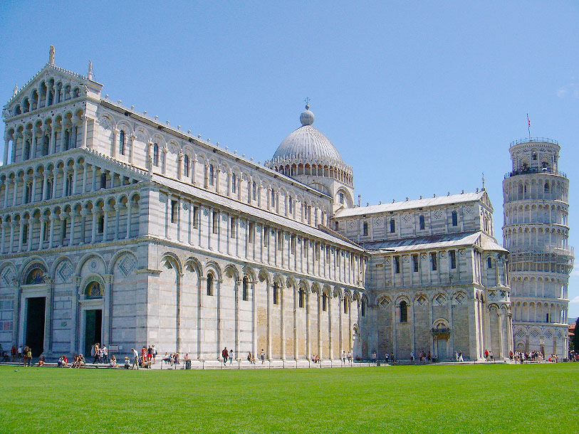 Det lutande tornet i Pisa har trotsat tynglagen sedan det byggdes år 1173