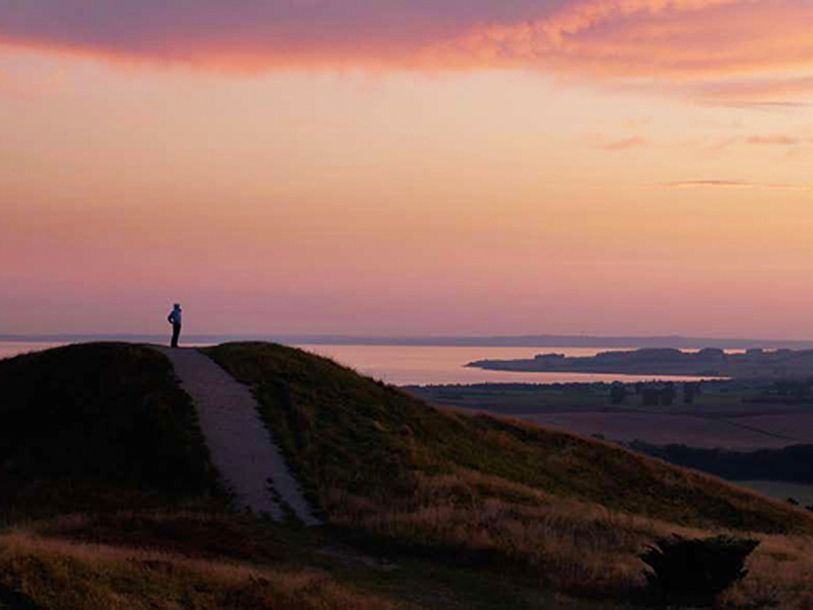 Starta det nya året i naturens vackraste omgivningar i Danmarks nationalpark Mols Bjerge