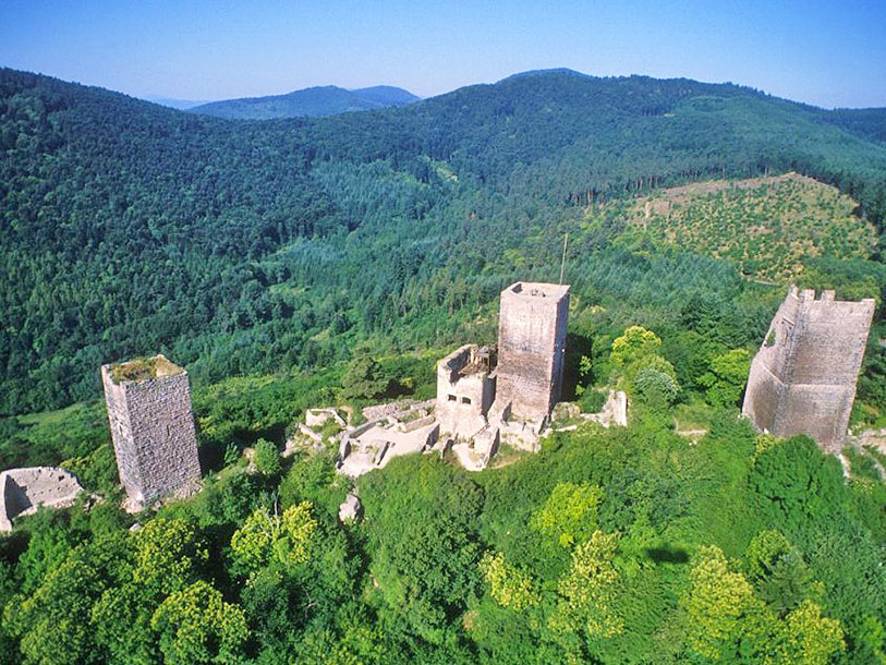 Tag også på en udflugt i det blå, og besøg den fascinerende Château du Haut-Koenigsbourg