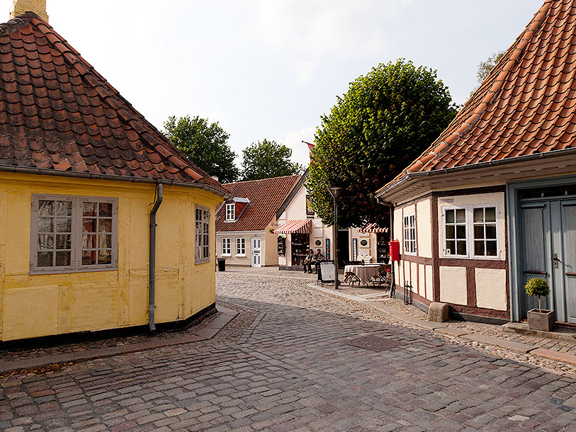 Odense på Fyn - här kan du bland annat se H.C. Andersens födelsehem