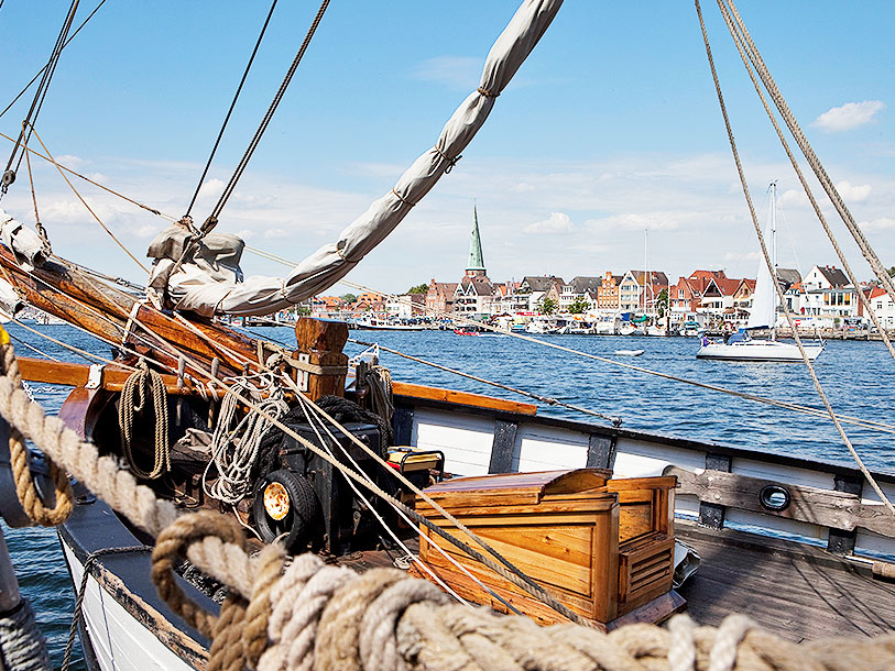 Maritim idyl i Kiel