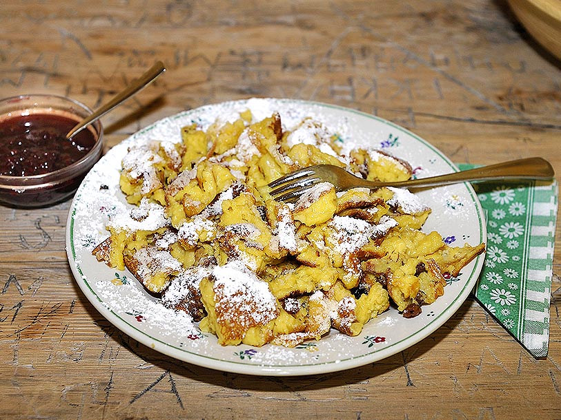 På jeres ferie i Østrig skal I unde jer selv at smage specialiteten Kaiserschmarrn