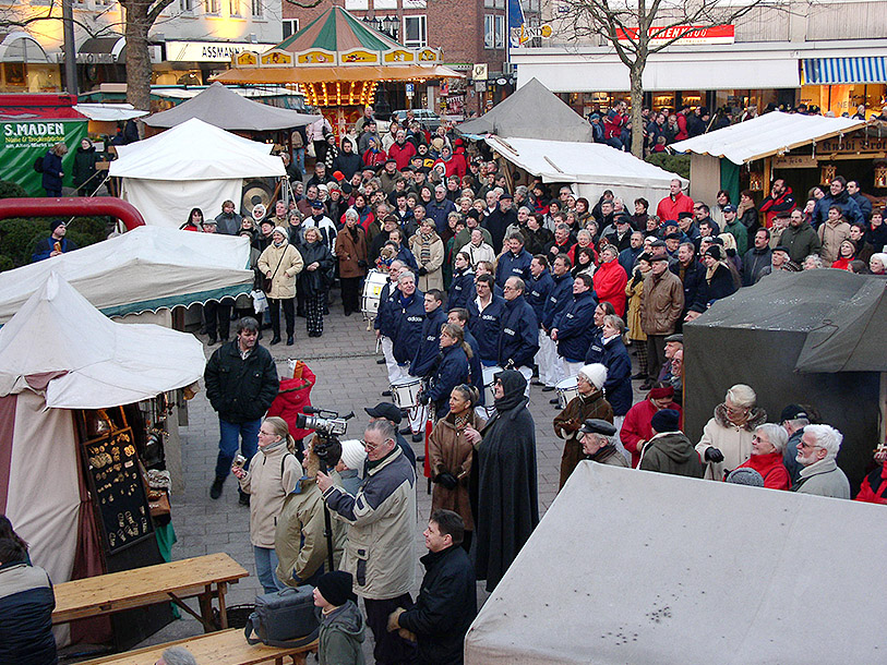 De tyske julemarkeder er uhyre populære - og Kiels er ingen undtagelse