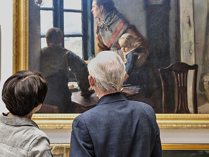 Tæt på hotellet kan I besøge Skagens Museum og alle kunstnerkoloniens verdensberømte malerier