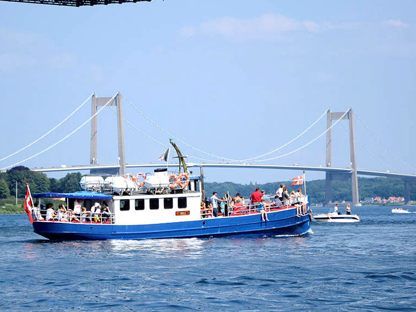Den gamla Lillebæltsbron vid Middelfart