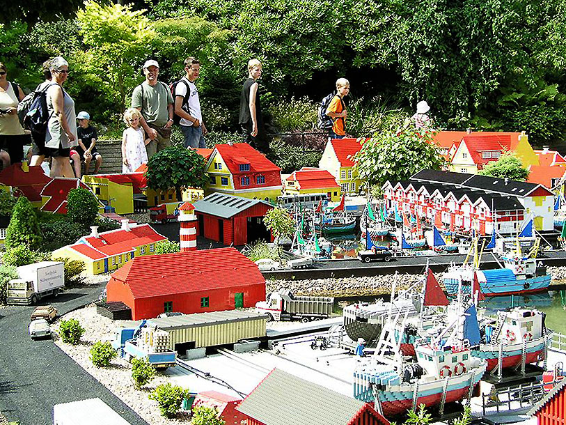 Nöjesparken Legoland är Jyllands största turistattraktionen